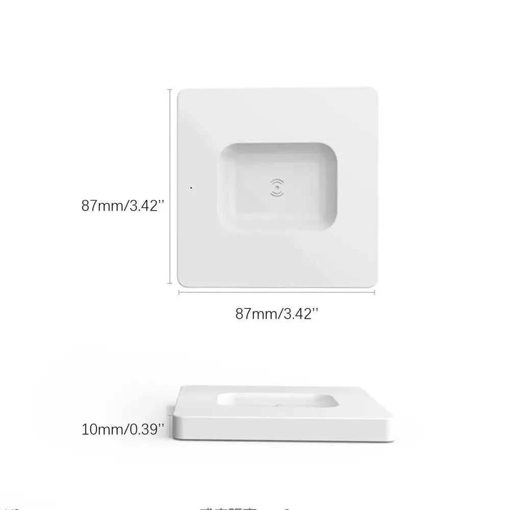 Беспроводная зарядка коробка для Airpods Apple наушники зарядное устройство дом