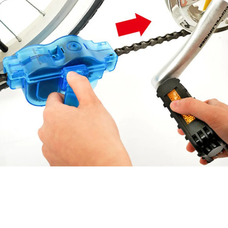 Очиститель цепи для велосипеда велосипедные щетки скребок чистки инструмент