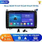 Автомобильный мультимедийный плеер, проигрыватель на Android, 3 ГБ ОЗУ, 32 Гб ПЗУ, для Mercedes Benz B200, класса A B, W169, W245, Viano, Vito, W639, Sprinter, W906