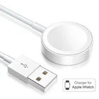 Портативный зарядный кабель QI Smart USB для часов, магнитная Беспроводная зарядная док-станция для Apple Watch 7 6 5 4 3 SE 2 iWatch, шнур для Apple Watch