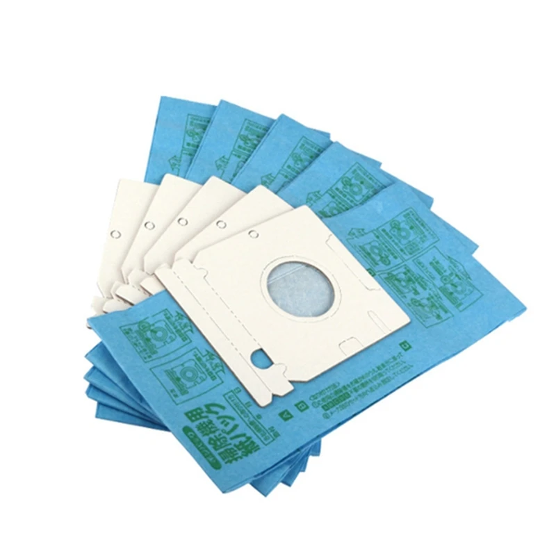 10 шт./лот пылесос Запчасти Бумага мешка для сбора пыли Sanyo VPF 1 2 CPF 4 5 XTW 80 SC 35A и т.
