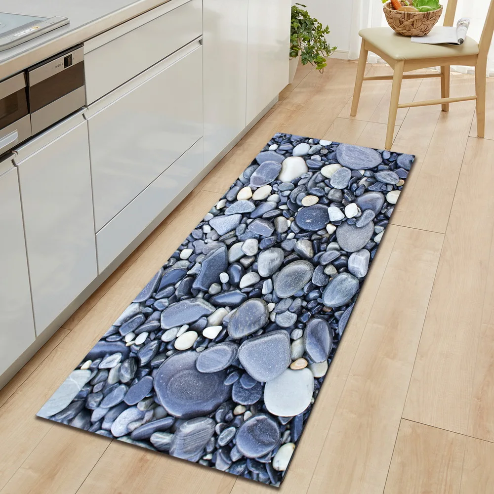 Искусственный галька кухонный коврик противоскользящие современные коврики для