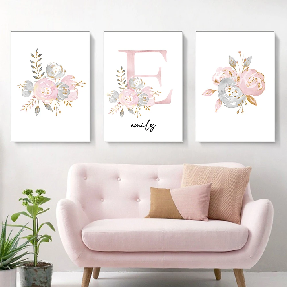 Для маленьких девочек Плакаты персонализированные пользовательские плакат для