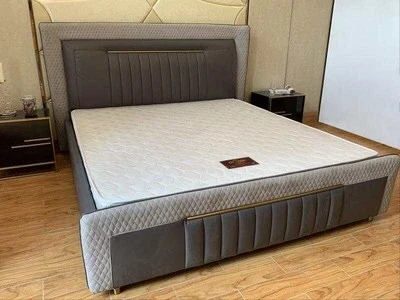 RAMA dymasy подлинное кожаное мягкое полотно Современная дизайнерская кровать bett, cama мода king/queen Размер мебель для спальни