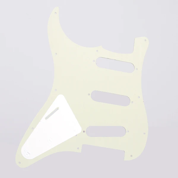 

Light Green Pickguard 3 Ply 11 Hole for Electric Guitar SSS Anti-scratch