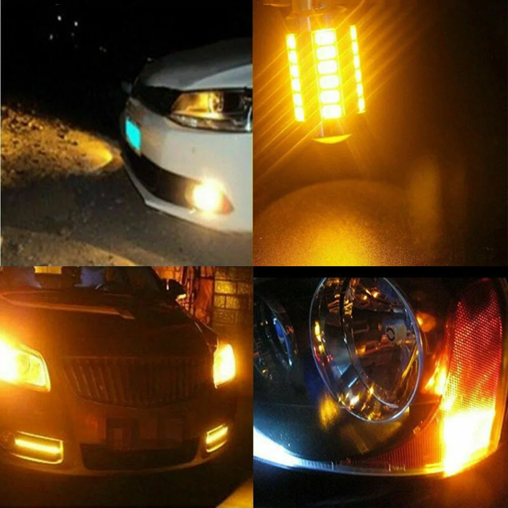 

Stop Car LED Lights Brake Reverse Bright Amber Tail DC 12V Replacement
