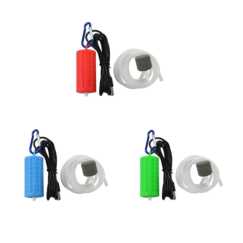 Аквариумный воздушный насос-в комплекте камень и шланг-низкое