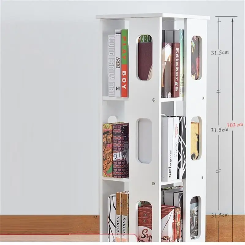 Деревянный шкаф-витрина Boekenkast вращающаяся полка для книг чехол домашней мебели