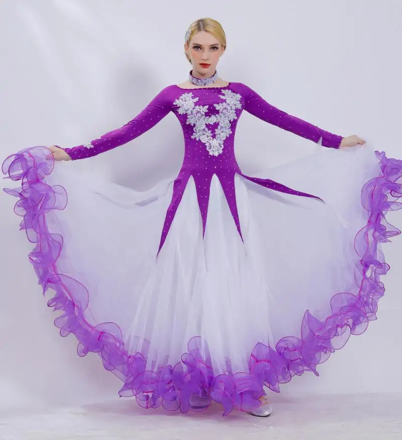 Платье для бальных танцев новинка 2019 женское платье с вышивкой взрослых танго