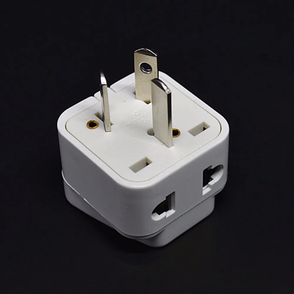 

1pcs Portale Australian/China type I Travel Adapter 2 Way Outlet Power Plug Change US/EU/UK/Swiss/Italy/Japan to AU 3 Pin