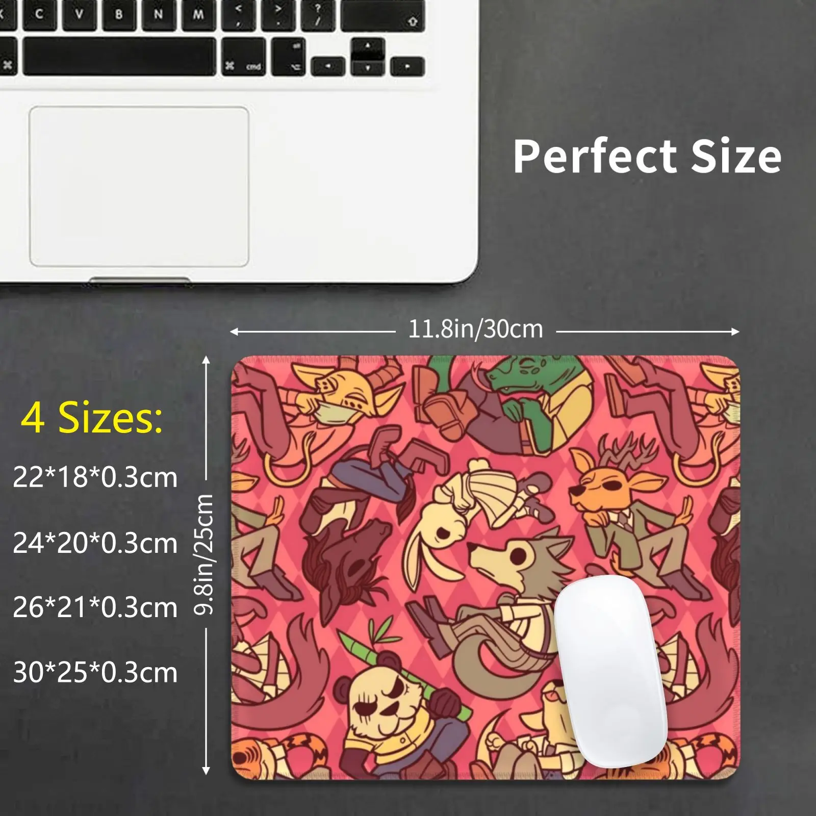 Коврик для мыши Little Beastars с принтом «сделай сам» Коврик для мыши Little Beastars с принтом «сделай сам»