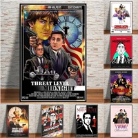 office threat level midnight movie character poster canvas paintings and prints living room nordic decoration home wall picture
