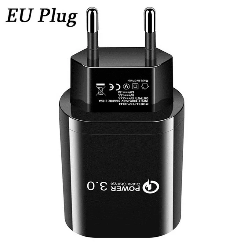 USB-адаптер для быстрой зарядки с разъемом Type-C Samsung Motorola Moto E6s One Action Zoom G9 Honor Play 30s 20