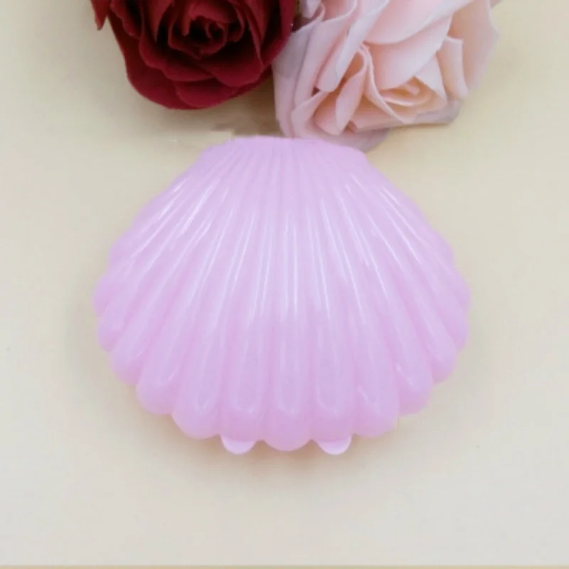 Прозрачный ювелирные изделия Дисплей держатель &quotЛанч Бокс&quot милые ракушками