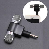 mini 3 5mm jack microphone stereo mic for recording mobile phone studio interview microphone for smartphone