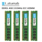 Модуль ОЗУ Latumab DDR3L, 4816 ГБ, 1333 МГц, PC3L-10600E контактов, ECC UDIMM