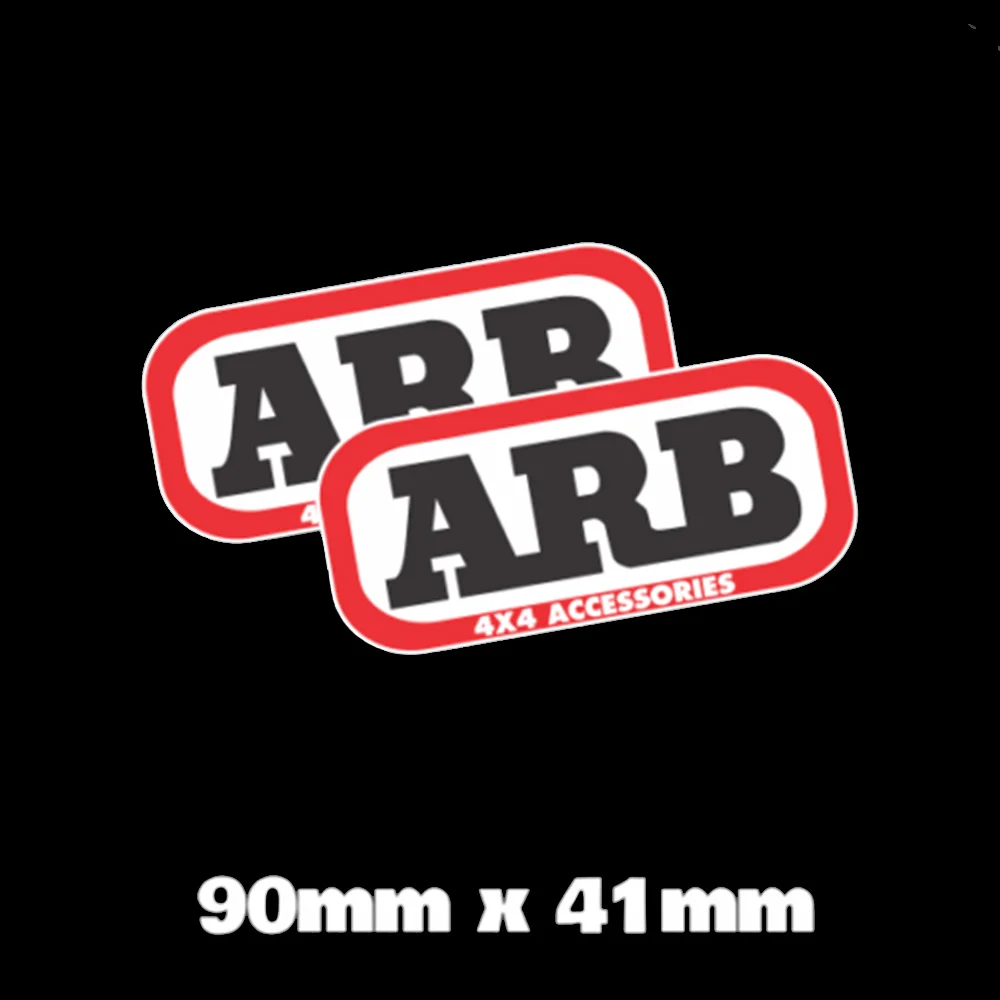 2x90 мм для ARB 4x4 аксессуары переводная наклейка грузовика Ute бампер 4WD - купить по