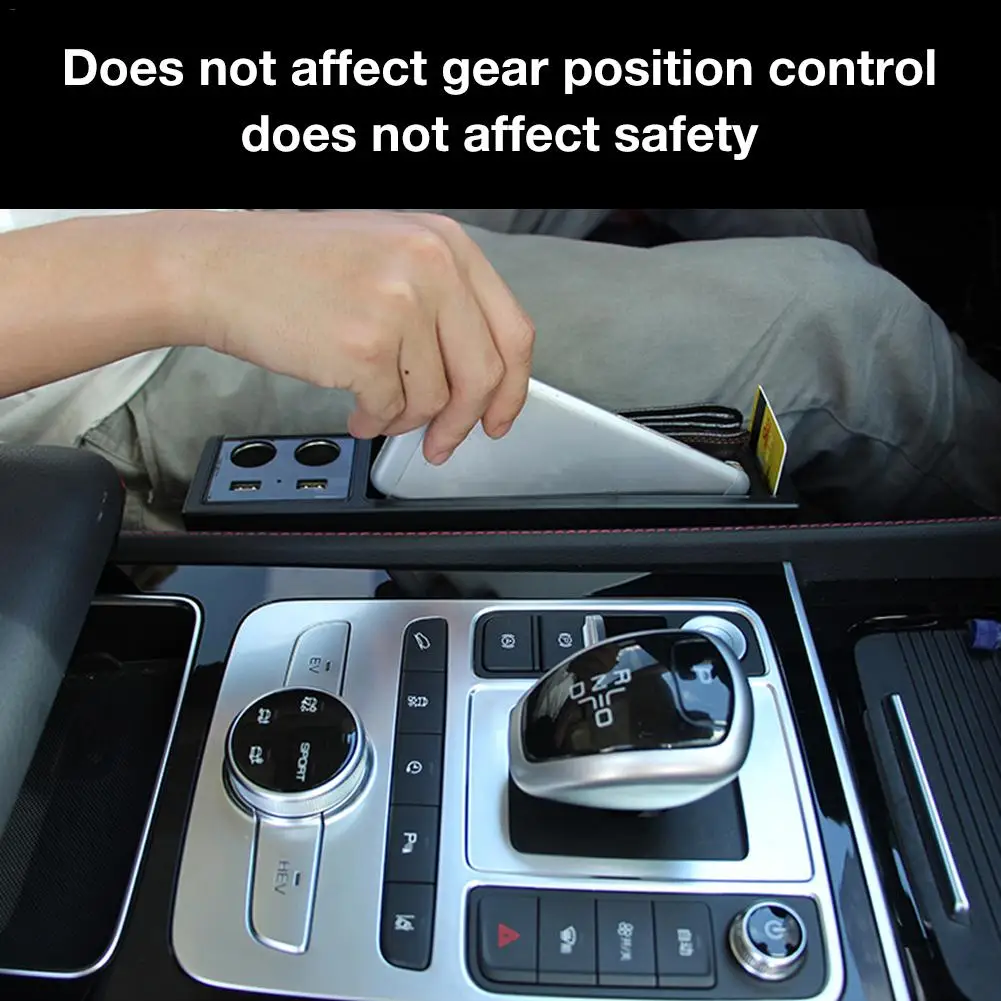 Беспроводное зарядное устройство USB для автомобиля карманный зазор сиденья