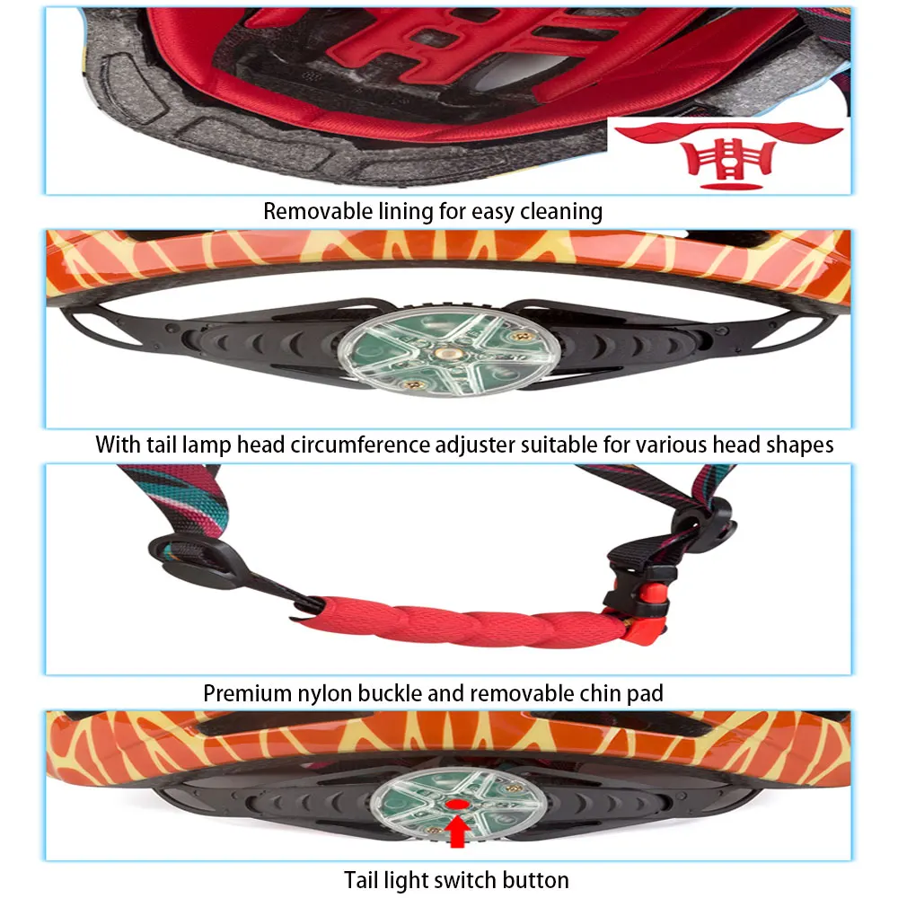 Шлем велосипедный KINGBIKE детский с мультяшным рисунком спортивный безопасный шлем