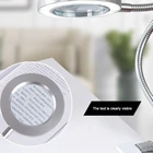 Увеличительное стекло с светильник кой 8X светодиодная подсветильник ка ed Лупа 360  Гибкая Настольная Лупа