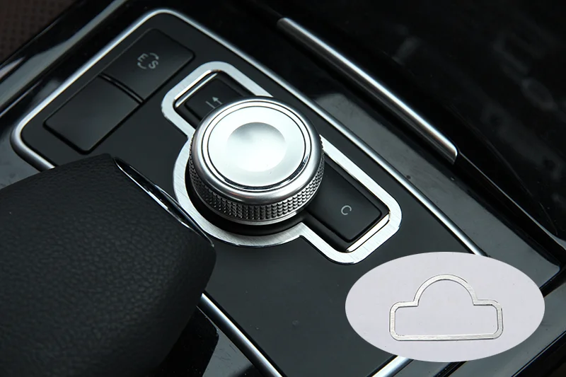 Чехол с кнопкой Мультимедиа для Mercedes Benz GLK X204 2008-15 E Class W212 2011-15 | Автомобили и