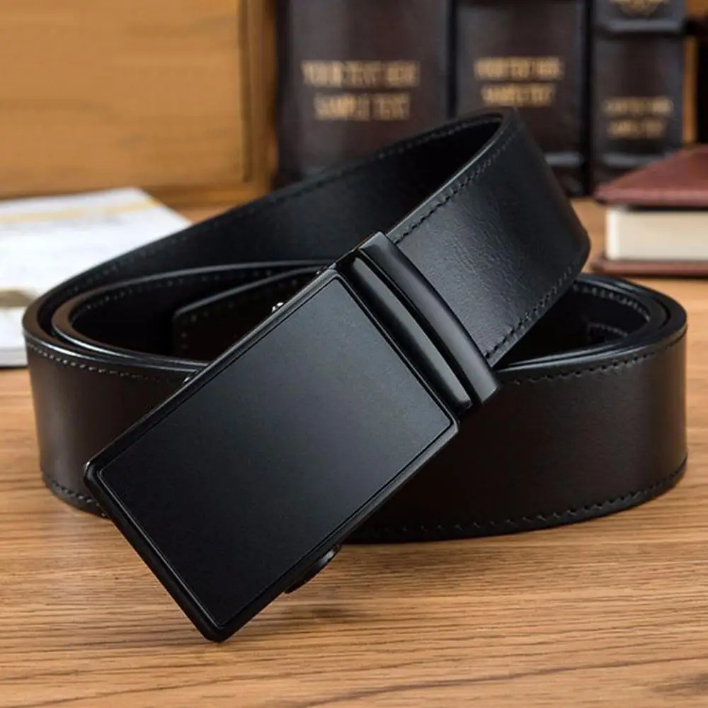 Ремень мужской из коровьей кожи ширина 35 мм автоматический | Аксессуары для