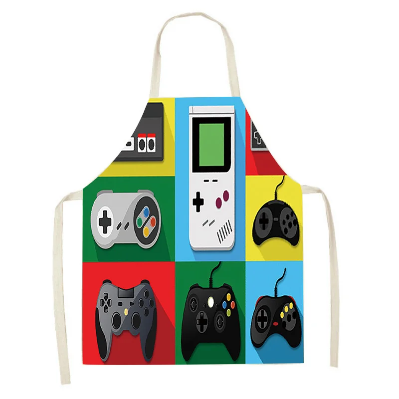 

Фартук для кухни, кухонный аксессуар для шеф-повара, длина 8 картин, для игр