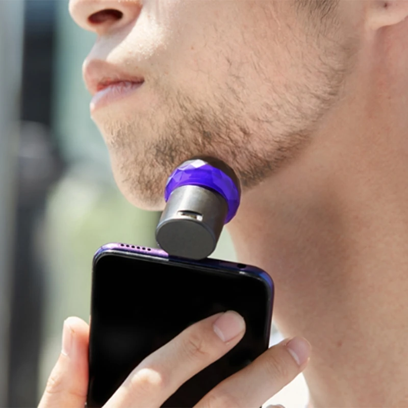 Мини электробритва для мужчин Электрический мобильный телефон бритва XIAOMI HUAWEI Phone