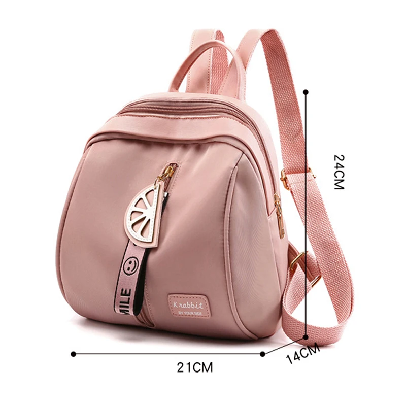 

Fashion Backpack Nylon Women Backpack Waterproof Student Bookbag Bagpack Large Capacity Shoulder Bag Multi-pocket Backpack Women
