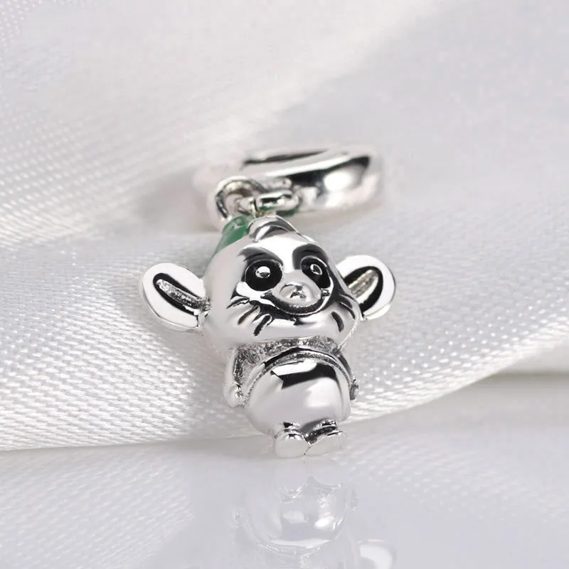 

100% 925 sterling silver DIY beads;Cinderella Gus Mouse Dangle Charm;2020 NEW charm bracelet jewelry