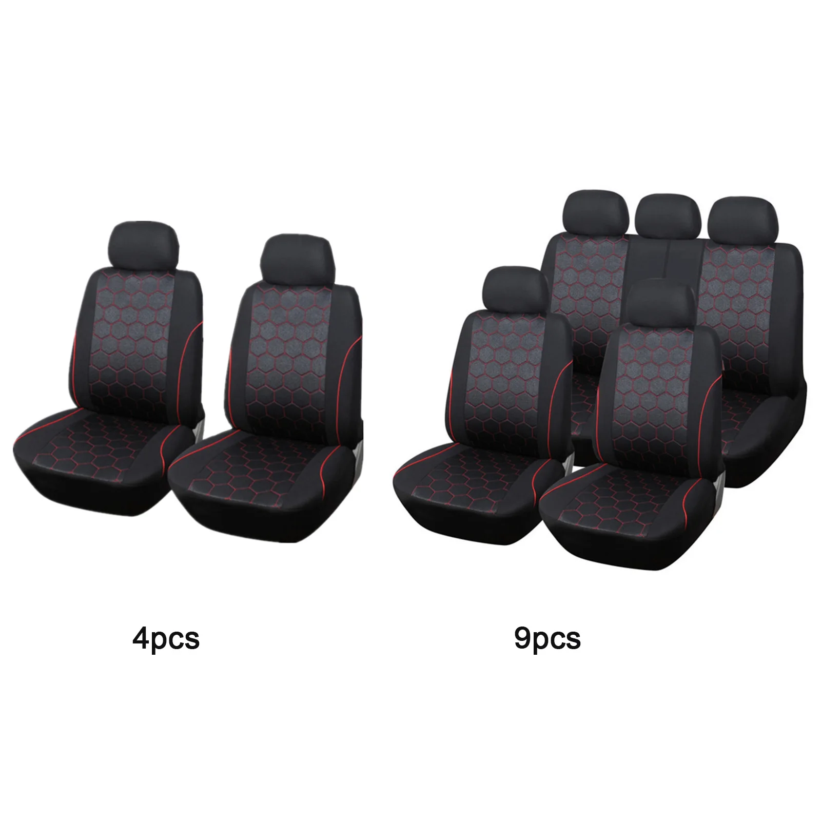 

NEW 4PCS/9PCS Universal Car Seat Cover Auto Protector Cover Fit Most Automotive Seat Cover Car Styling Interior Accessories