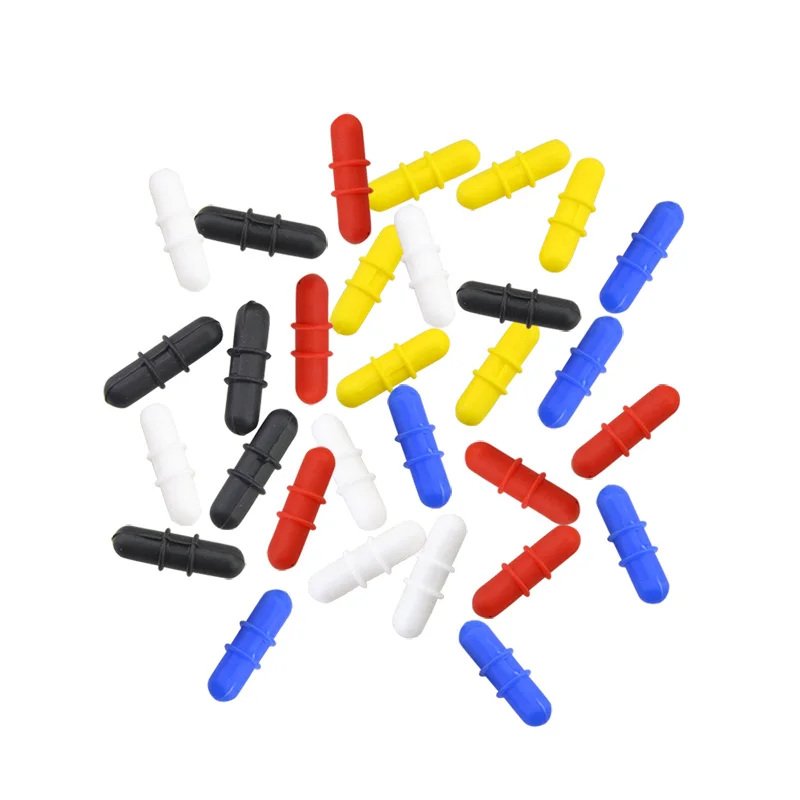 6 шт./компл. Compounbd Лук Стабилизатор лук конечности демпфер Сплит резиновый