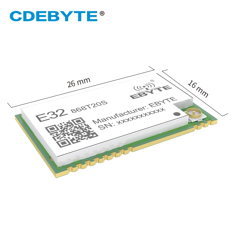 SX1276 LoRa 868 МГц 100 мВт SMD беспроводной трансивер CDEBYTE E32 868T20S TTL передатчик и приемник