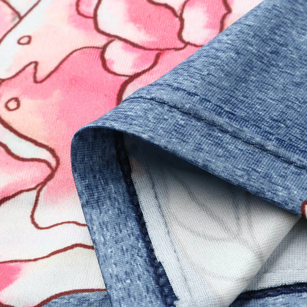 

New 2021 Summer Fashion Women Pregnant Short Sleeve Ruffles Floral Tops Breastfeeding Maternity Clothes