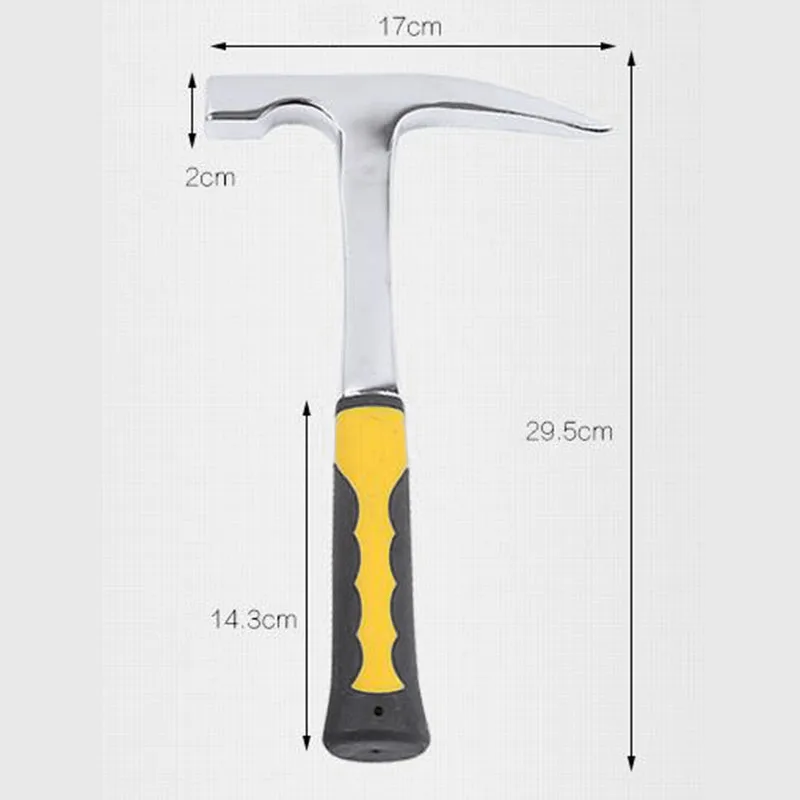 

Geological Exploration Hammer Pointed Mineral Exploration Geology Hammer Hand Tool Pointed Mouth