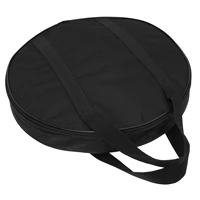 1pc thickened gong storage holder portable cymbal protective bag black