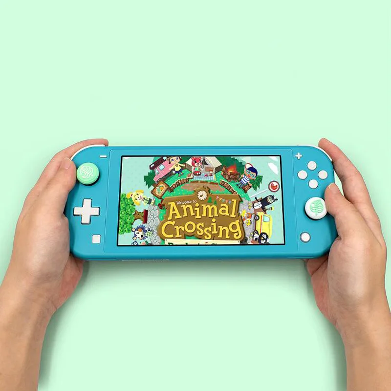 Cute Bear Leaf Thumb Stick Grip Caps for Nintendo Switch & Switch Lite Joy-Con Controllers – Joystick Protective Covers image 3
