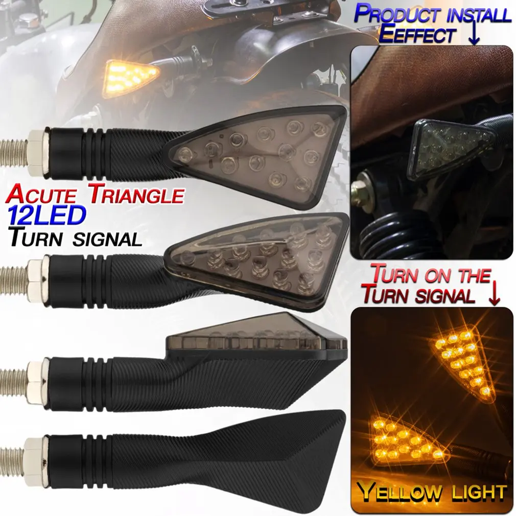 2 шт. Универсальный 12V мигающий поворотники мотоцикл светодиодный светильник s