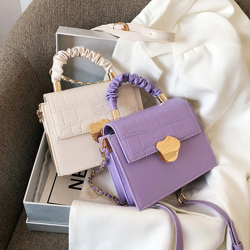 

LIKETHIS Crossbody Bags for Women New Fashion Pu Leather Small Shoulder Messenger Bag Female Casual Handbags and Purses 2021 Sac