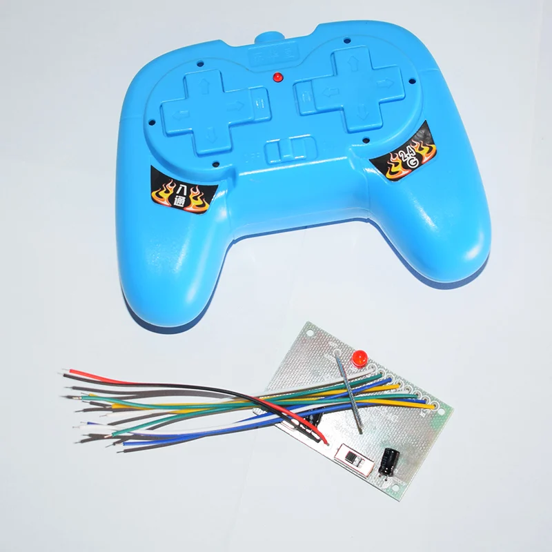 

2.4G 8-way Battle Mode Remote Control rc car robot ship four six axis aircraft diy toys parts model accessories baby toy for ch