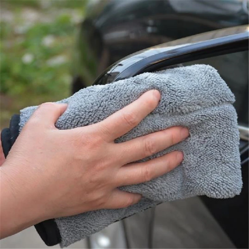 

Car Detailing Microfiber Towel Car Cleaning Drying Cloth Thick Car Washing Rag for Cars Kitchen Car Care Cloth