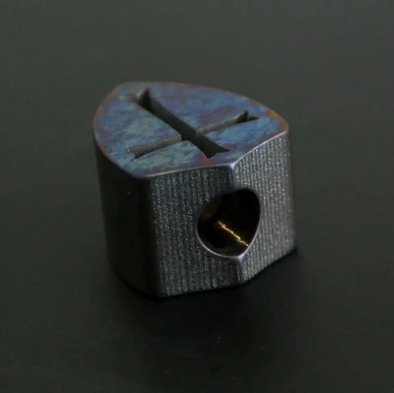 TC4 Титановый Крест металлические бусины ручной работы нож инструмент парашютный