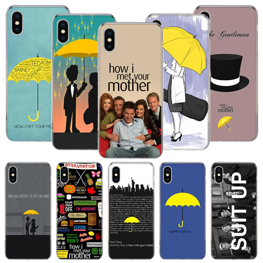 

How I Met Your Mother Himym Phone Case For iPhone 11 12 13 Pro XS XR X Max 7 8 6 6S Plus Mini + 5 SE Pattern Customized Coque Co
