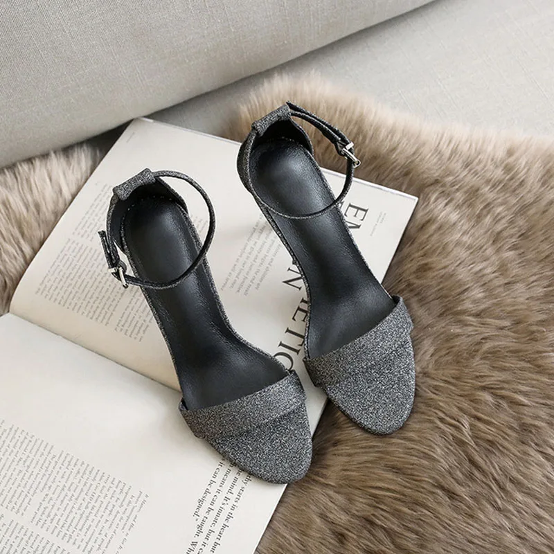 Женские босоножки с ремешком на щиколотке Teahoo летние туфли в римском стиле