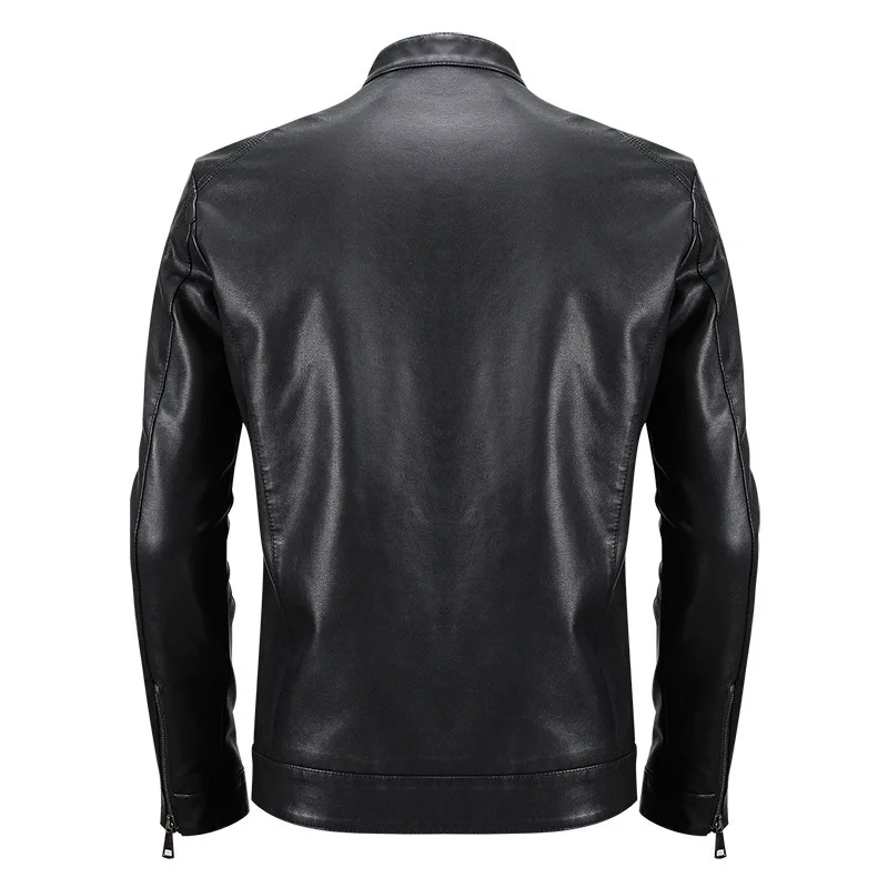 Новинка 2020 демисезонная мотоциклетная куртка из искусственной кожи пальто