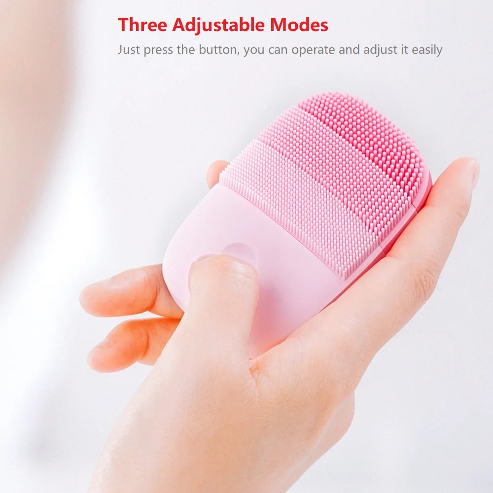 Youpin inFace электрическая силиконовая ультразвуковая щетка для глубокого очищения