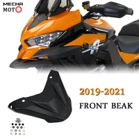 motorcycle accessories front fairing fender for kawasaki versys1000se 2019 front beak mudguard fender versys 1000 s se 2021 2020
