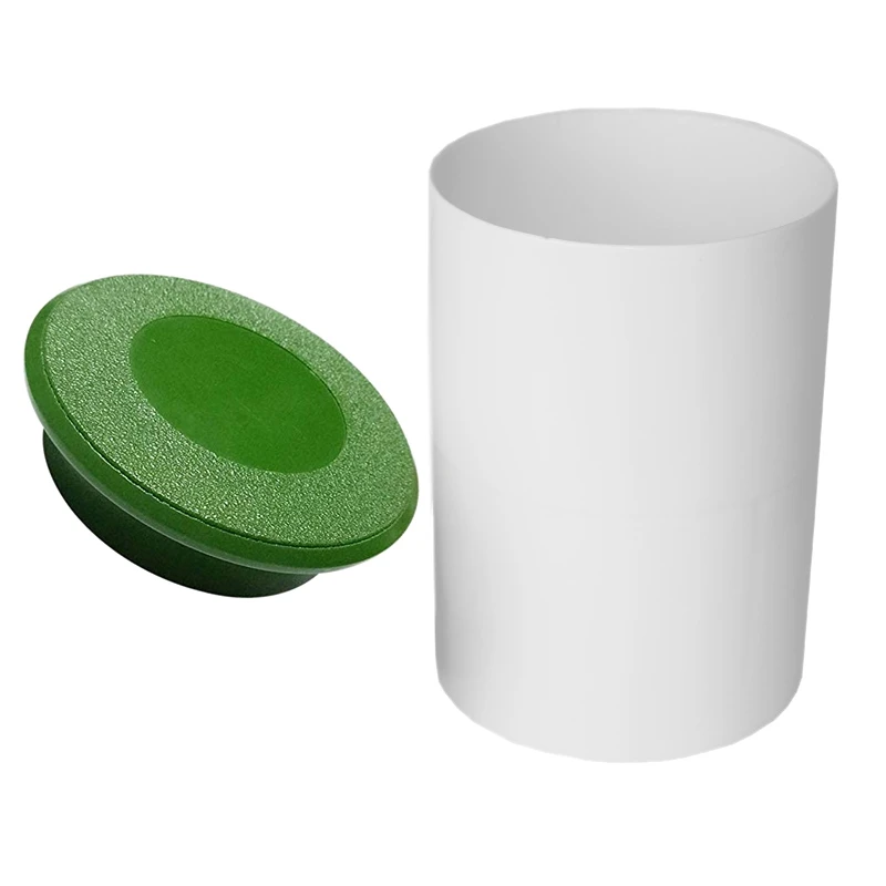 

Зеленая крышка для стакана с отверстиями для игры в гольф, 15 см, зеленые учебные пособия для дома, офиса, путешествий
