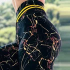 Новые женские леггинсы WANXYASL, лидер продаж, штаны для йоги, леггинсы с мраморным принтом, спортивные дышащие облегающие брюки для йоги, женские облегающие брюки