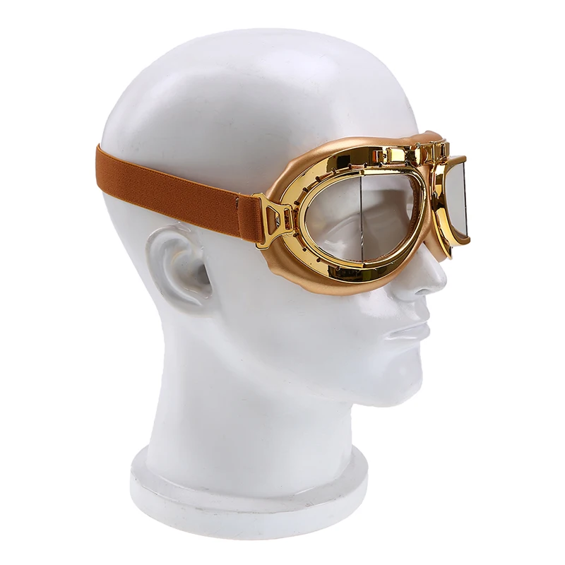 

POSSBAY Retro Scooter Motocross Goggle Glasses Motorcycle Cycling Goggles Helmet Racing Ski Motorcycle Windproof Goggle